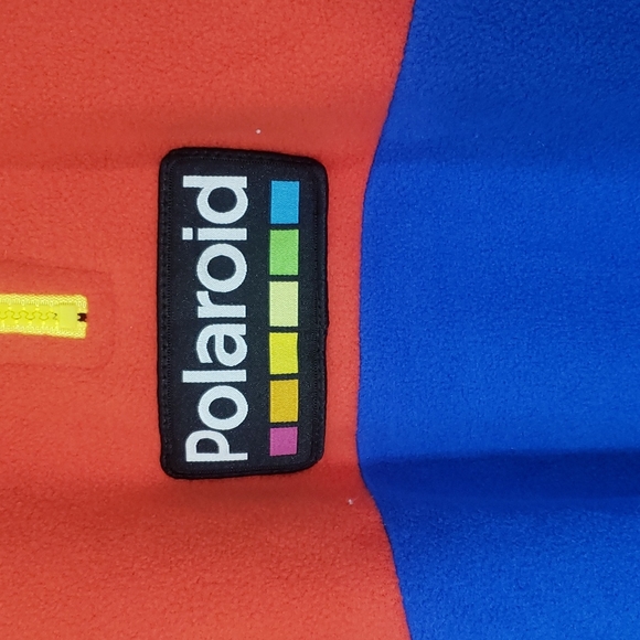 Polaroid Men Quarter Zip Pull Over Fleece Jacket Large - Picture 2 of 7